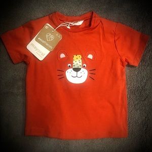 NWT. Short sleeve shirt for baby boy. Brand: Mayoral / Size: 2-4 month
